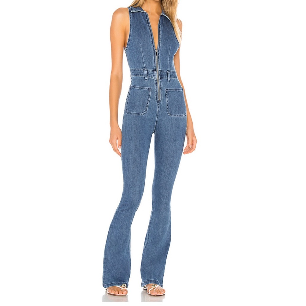 NWT | WeWoreWhat Denim Jumpsuit